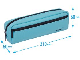 Пенал мягкий 1 отделение, 1 карман Berlingo "Instinct mint" 210*60*50 мм, полиэстер