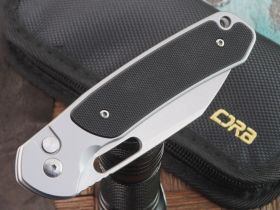 Складной нож CJRB  Pyrite, сталь AR-RPM9, рукоять сталь/G10