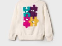 Свитер трикотажный для девочек