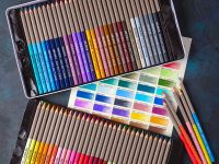 Набор профессиональных цветных карандашей Малевичъ GrafArt PRO, 60 цветов