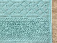 Полотенце махровое Costanza, бирюза