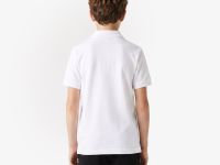 Детское хлопковое поло Lacoste