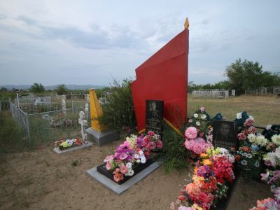 Могила Героя Советского Союза Баннова Павла Илларионовича (1917-1959 гг.)