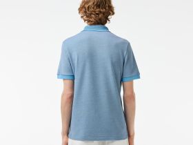 Мужское хлопковое поло Lacoste стандартного кроя