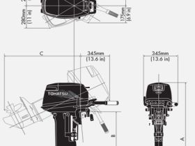 2х-тактный лодочный мотор TOHATSU M18E2S