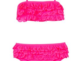 Купальный костюм трикотажный для девочек