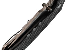Нож Barmaley Knives Seadevil, сталь D2, рукоять G10/сталь, черный