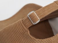 Вельветовая бейсболка, Бежевый