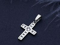 Подвеска из белого золота с бриллиантами э4701пд05163200