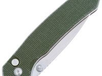 Складной нож CJRB Pyrite Large, сталь AR-RPM9, рукоять микарта зеленая