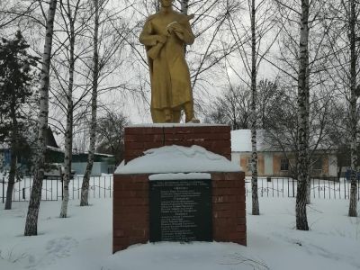 Братская могила воинов Советской Армии, погибших в период Великой Отечественной войны