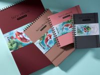 Скетчбук для акварели на спирали Малевичъ "Monet" 20х20 см 20 л 300 г, среднее зерно