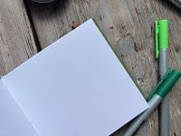 Скетчбук для для маркеров и графики Inkberry 10х10 см 48 л 160 г, белая бумага