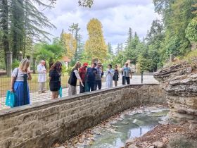 "ВСЯ РОССИЯ - 2025". Делегация иностранных журналистов побывала на даче Сталина