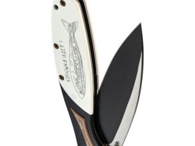 Складной нож Reptilian Корюшка-03-1, сталь VG-10