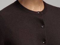 Кардиган прямого кроя с шерстью