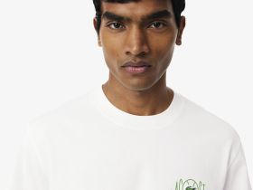 Мужская хлопковая футболка Lacoste