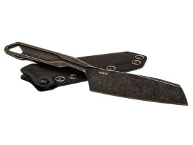 Скелетный нож Mr.Blade Abuser Mini blackwash, сталь AUS-8