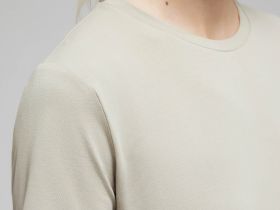 Футболка приталенного кроя из хлопка