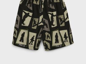 Шорты текстильные плавательные для мальчиков, длинные