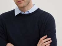 Джемпер свободного силуэта из хлопка