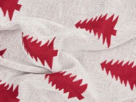 Плед Abete rosso, красный