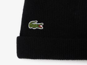 Шерстяная шапка Lacoste унисекс