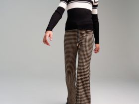 Брюки трикотажные для девочек