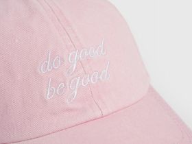 Джинсовая бейсболка для девочек, Розовый