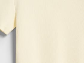 Футболка в рубчик, Желтый