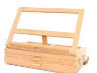 Этюдник-органайзер для пастели Гамма, 3 уровня, 30*13,5*44 см, бук