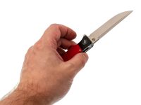 Складной нож Steelclaw "Гектор", сталь VG-10, рукоять G10, красный