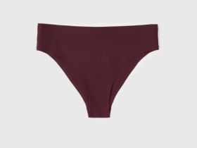 Бесшовные трусы средней посадки, Фиолетовый