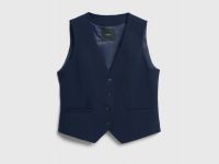 Классический жилет, Синий