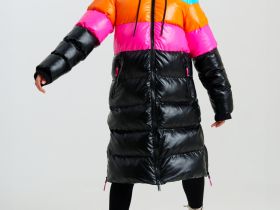 Пальто текстильное с полиуретановым покрытием для девочек