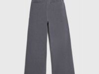 Широкие брюки для девочек, Серый