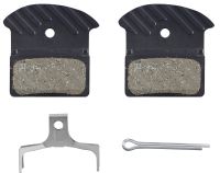 Тормозные колодки для велосипеда Shimano J05A-RX с радиатором (полимерные (organic))
