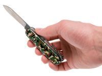 Нож перочинный Victorinox Climber, сталь X55CrMo14, рукоять Cellidor®, камуфляж, 14 функций, 91мм