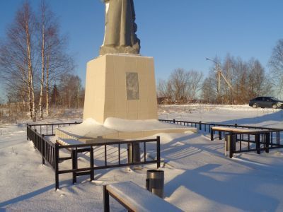 Братская могила 26 красноармейцев в с. Коквице