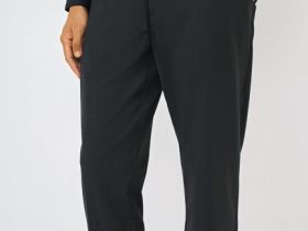 Брюки из смесовой шерсти, Серый