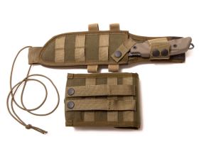 Мачете Fox Parang, сталь N690, рукоять Forprene + набор для выживания