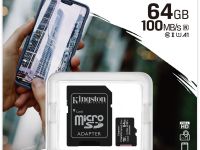 Canvas Select Plus microSDXC UHS-I Class 10 64GB с адаптером