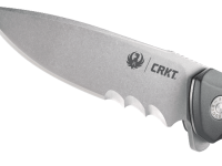 Складной нож CRKT R2402 Ruger Knives Windage™ With Veff Serrations™, сталь 8Cr13MoV Stonewashed Combo Blade, рукоять алюминий