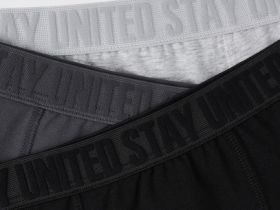 Трусы-боксеры для мальчиков, 3 шт., Серый