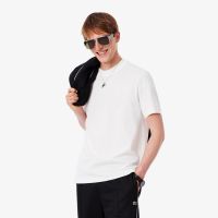Мужская хлопковая футболка Lacoste классического кроя