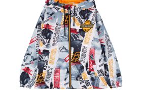 Куртка текстильная с полиуретановым покрытием для мальчиков (ветровка)