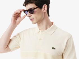 Мужское поло Lacoste из органического хлопка