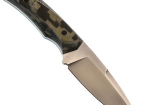 Нож Pocket Wolf Мини Тактик, сталь AUS10Co, рукоять G10, камуфляж