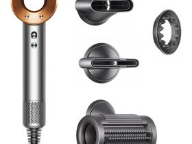 Фен Dyson Supersonic HD15 (Bright Nickel/Bright Copper)