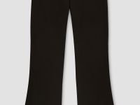 Брюки клеш с шерстью